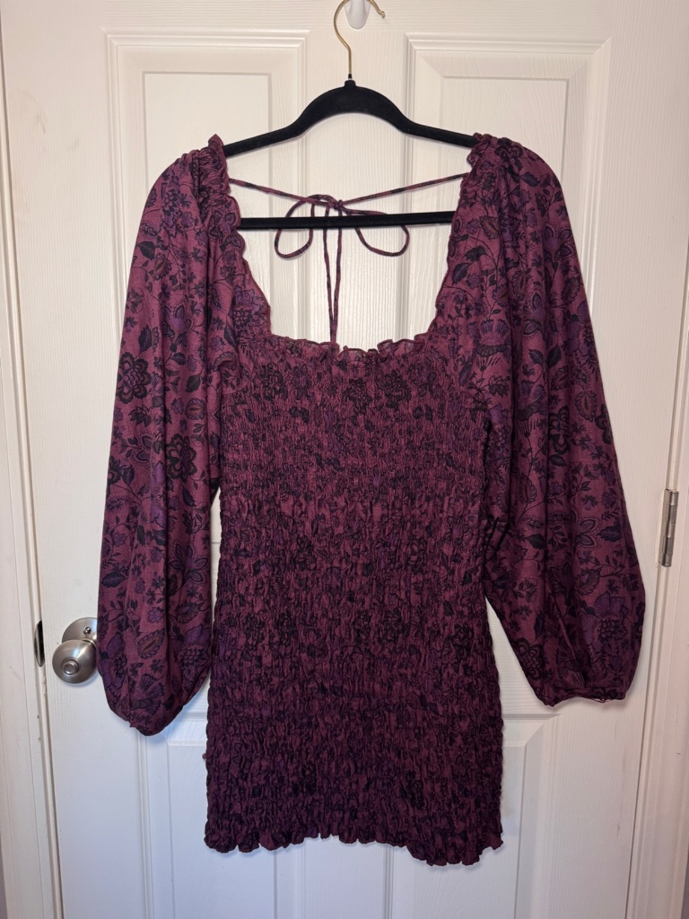 Free People Smock It To Me Mini Dress
